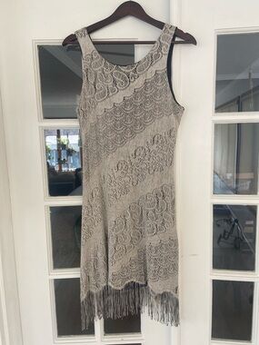 Harlow Dresses Vintage Flapper-style Fringe Dress